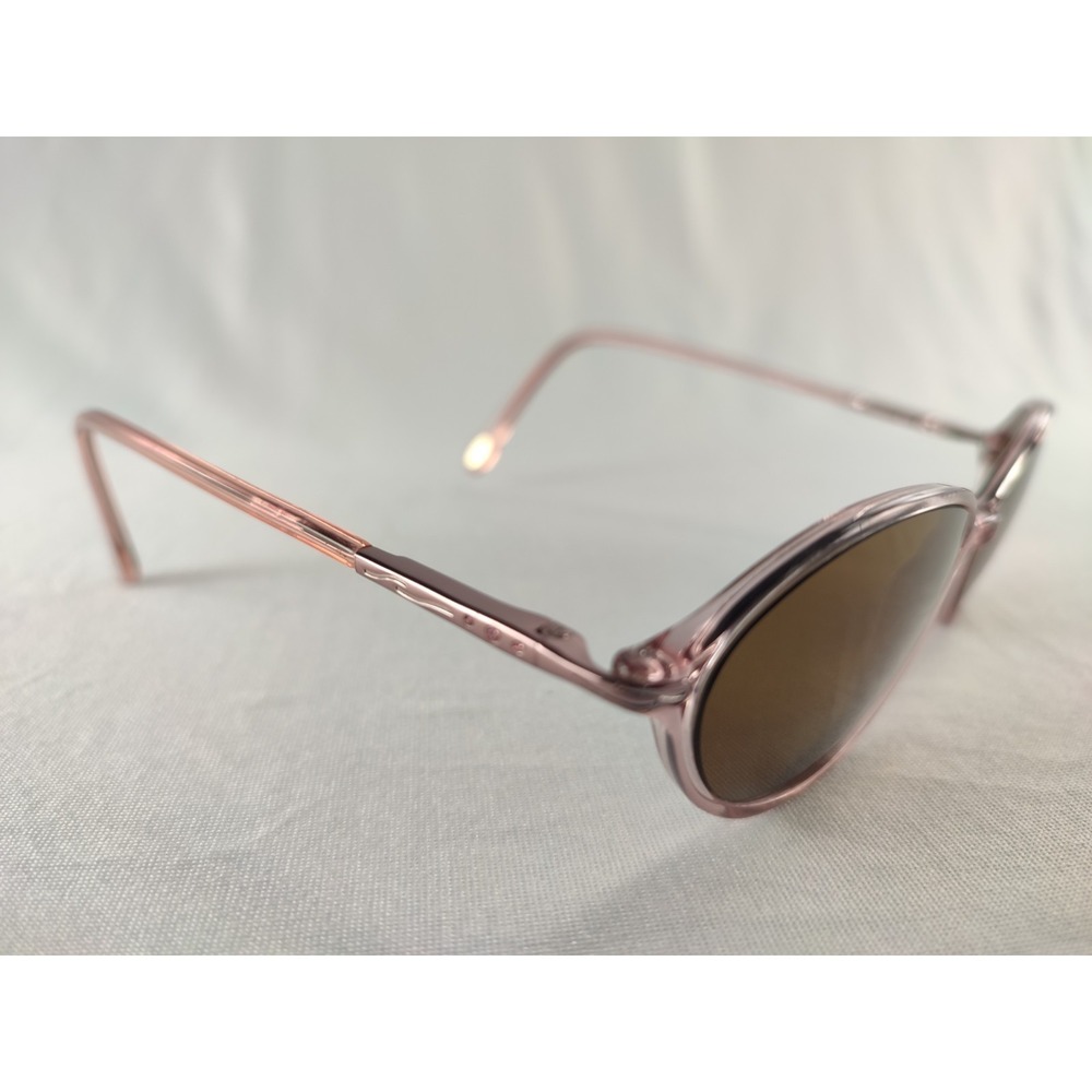 Safilo Elasta 5780 0DK6 Vintage‎ Sunglasses Pink Rose Gold Italy FRAMES ONLY
